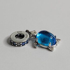Ocean Blue Sea Turtle Charm Gifts Bracelet, Neclace, Anklet Charm